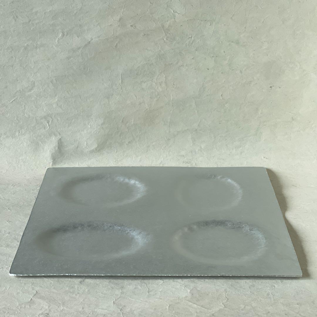 超激レア作品　人気作家　坂野友紀　 アルミプレート小皿四枚セット