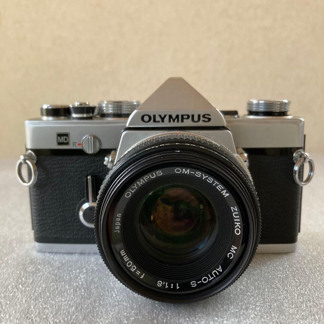 OLYMPUS OM-1 MD一眼レフカメラ　ZUIKO 50mm レンズ