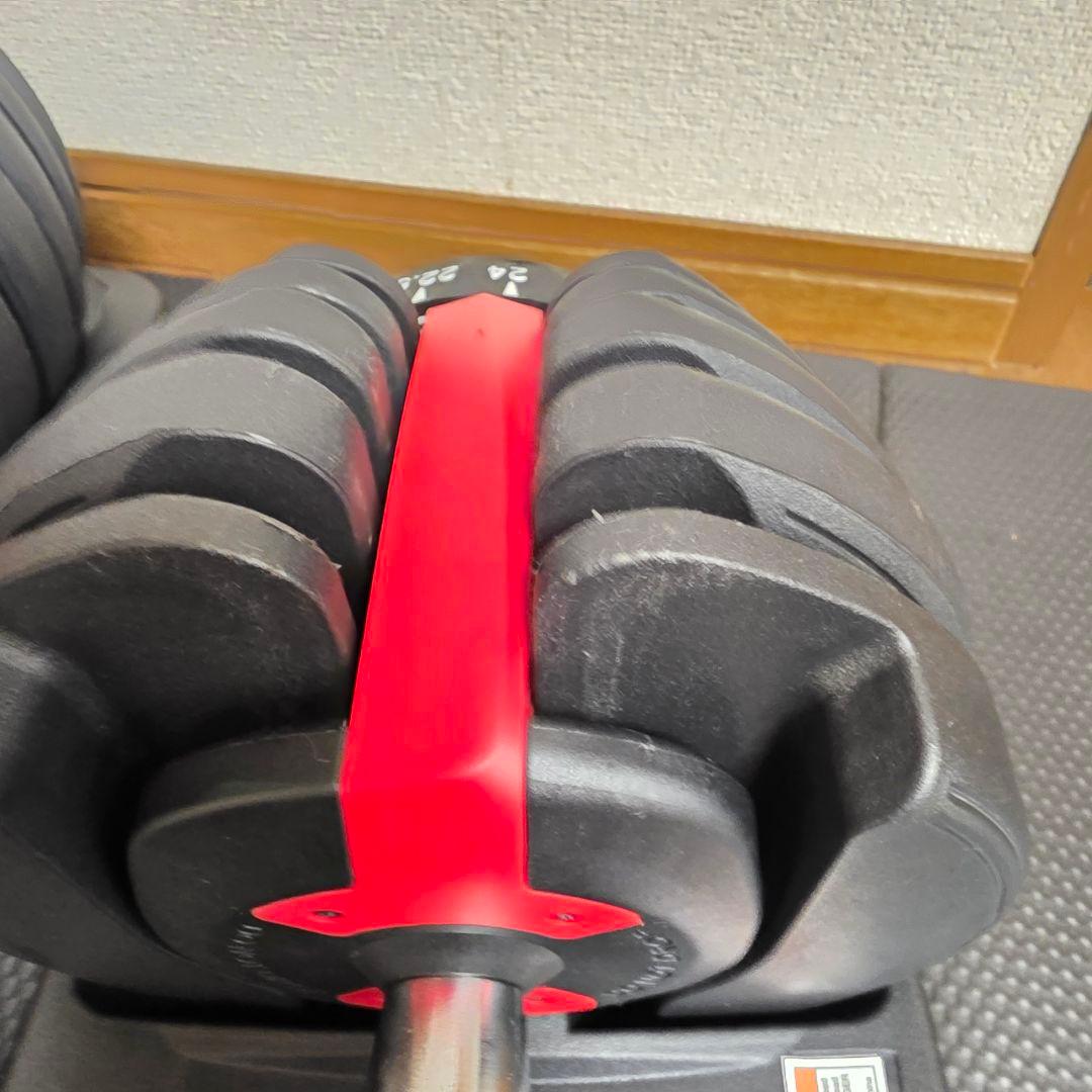 【237】ダイヤル式　可変式ダンベル　24kg 右左　匿名配送