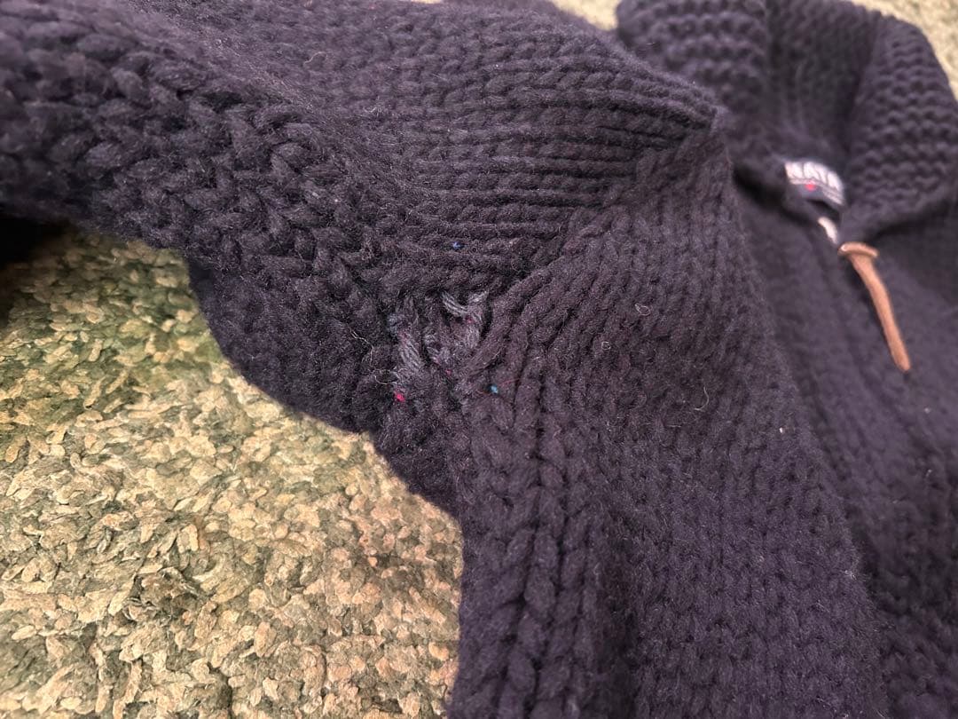 BEDWIN ×KANATA ベドウィン カウチンセーター M カナダ製