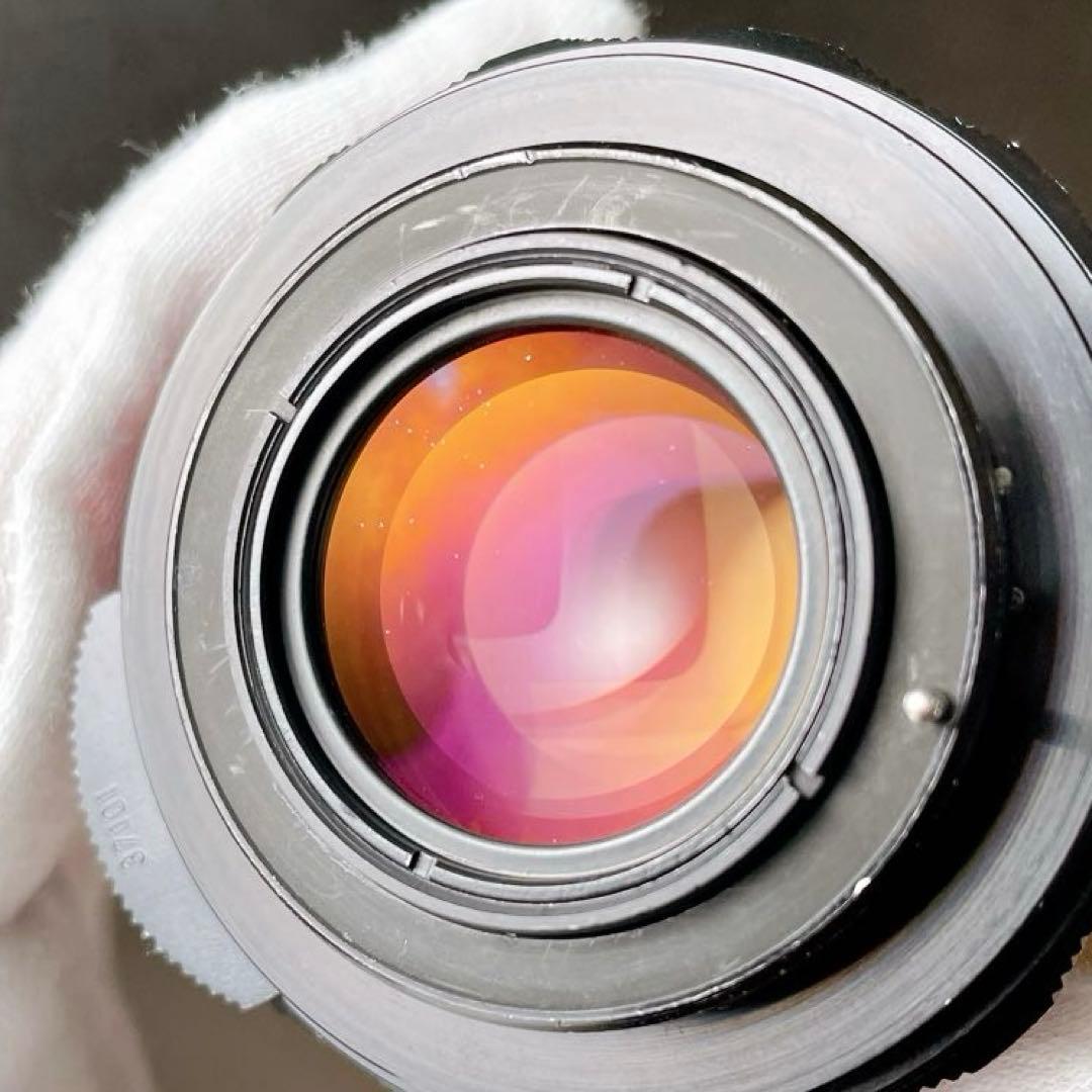 【虹色フレア】スーパータクマー 55mm f1.8 M42 整備済
