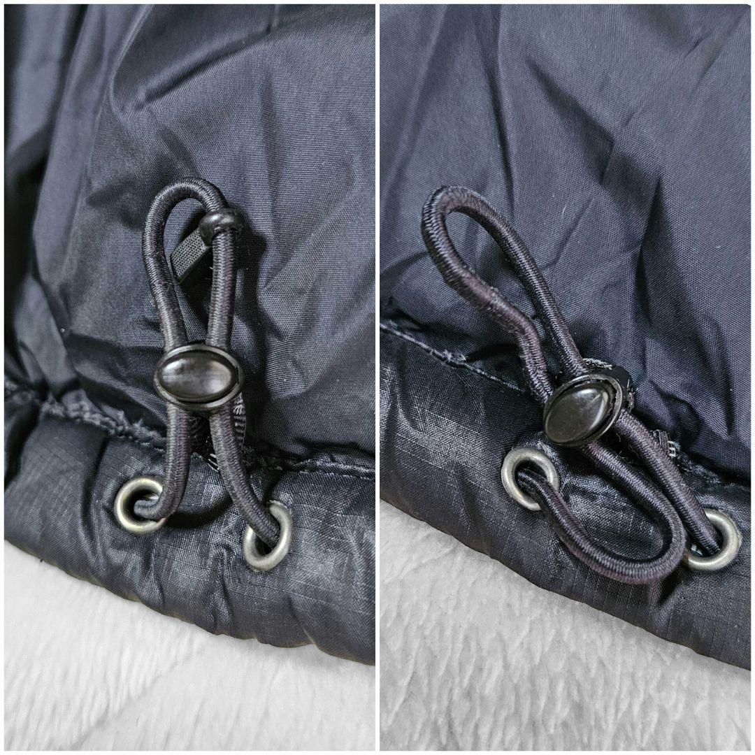 ザノースフェイス 700フィル ヌプシ ダウンジャケット ブラック レディースL