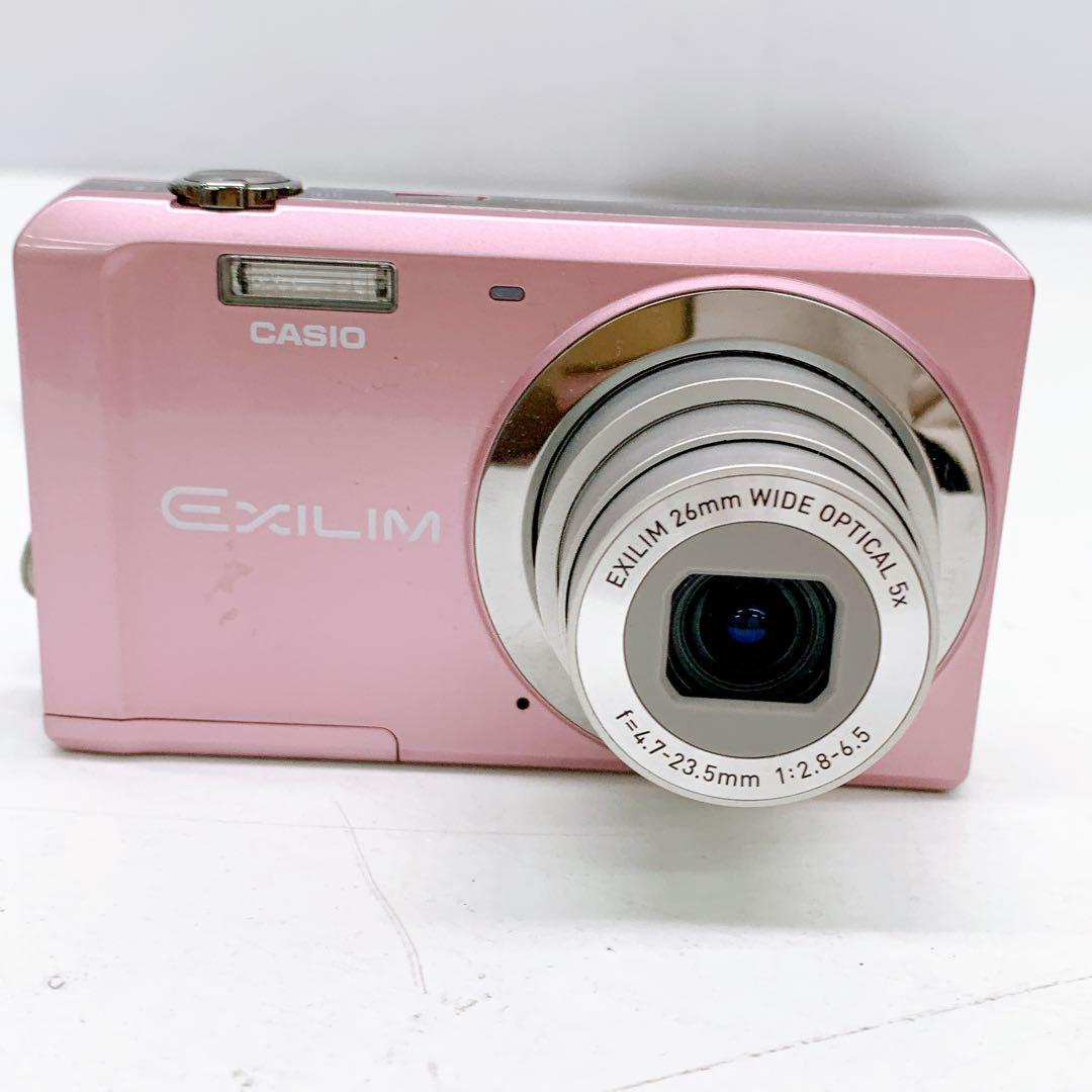 1ABM014 EXILIM EX-ZS5 ピンク コンパクトデジカメ 動作品