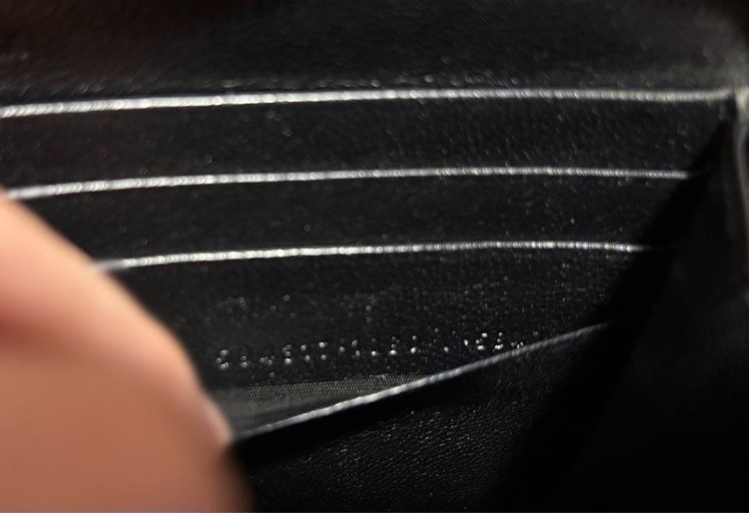 ★値下げ中★BALENCIAGA ブラックレザー　長財布