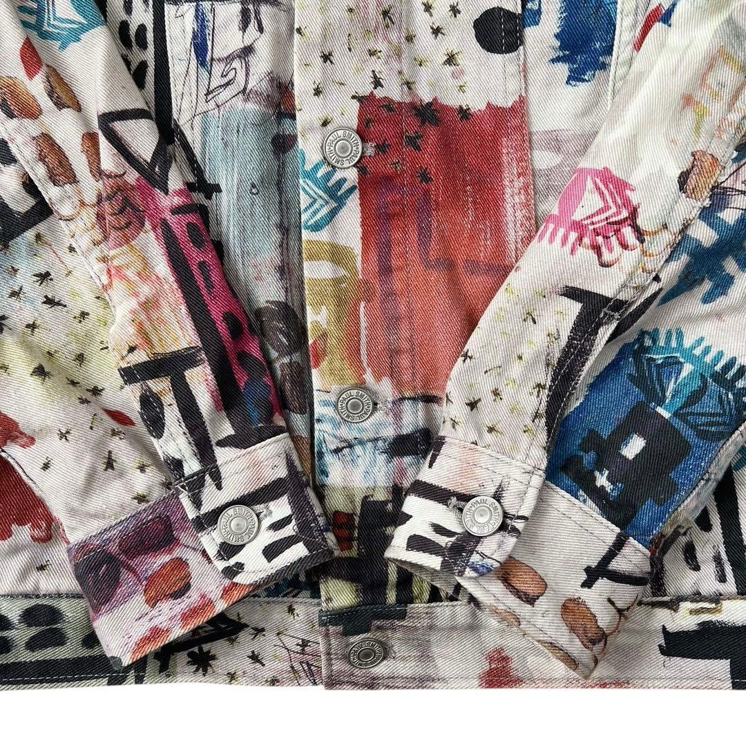 Paul Smith jeans　バスキア　ペイントジャケット　L