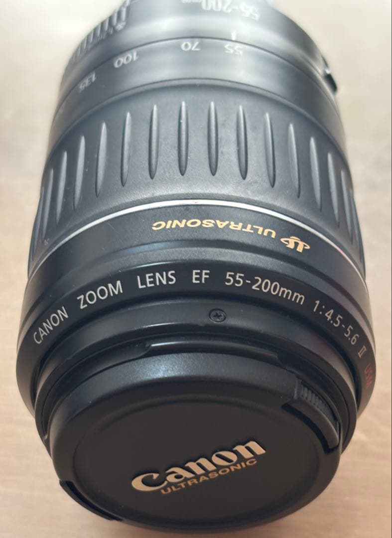 Canon EOS Kiss Digital 一眼レフ カメラ レンズ2本