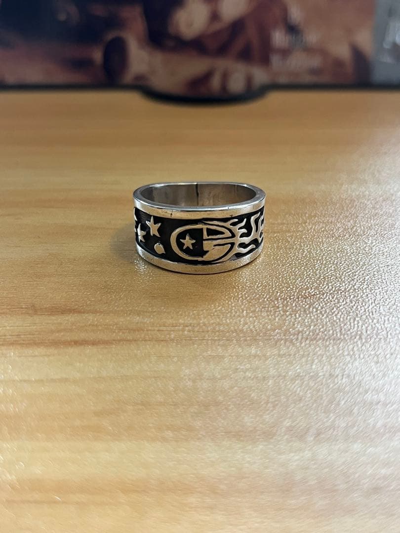 インディアンジュエリー　ホピ族　HOPI Stacey Josytewa リング