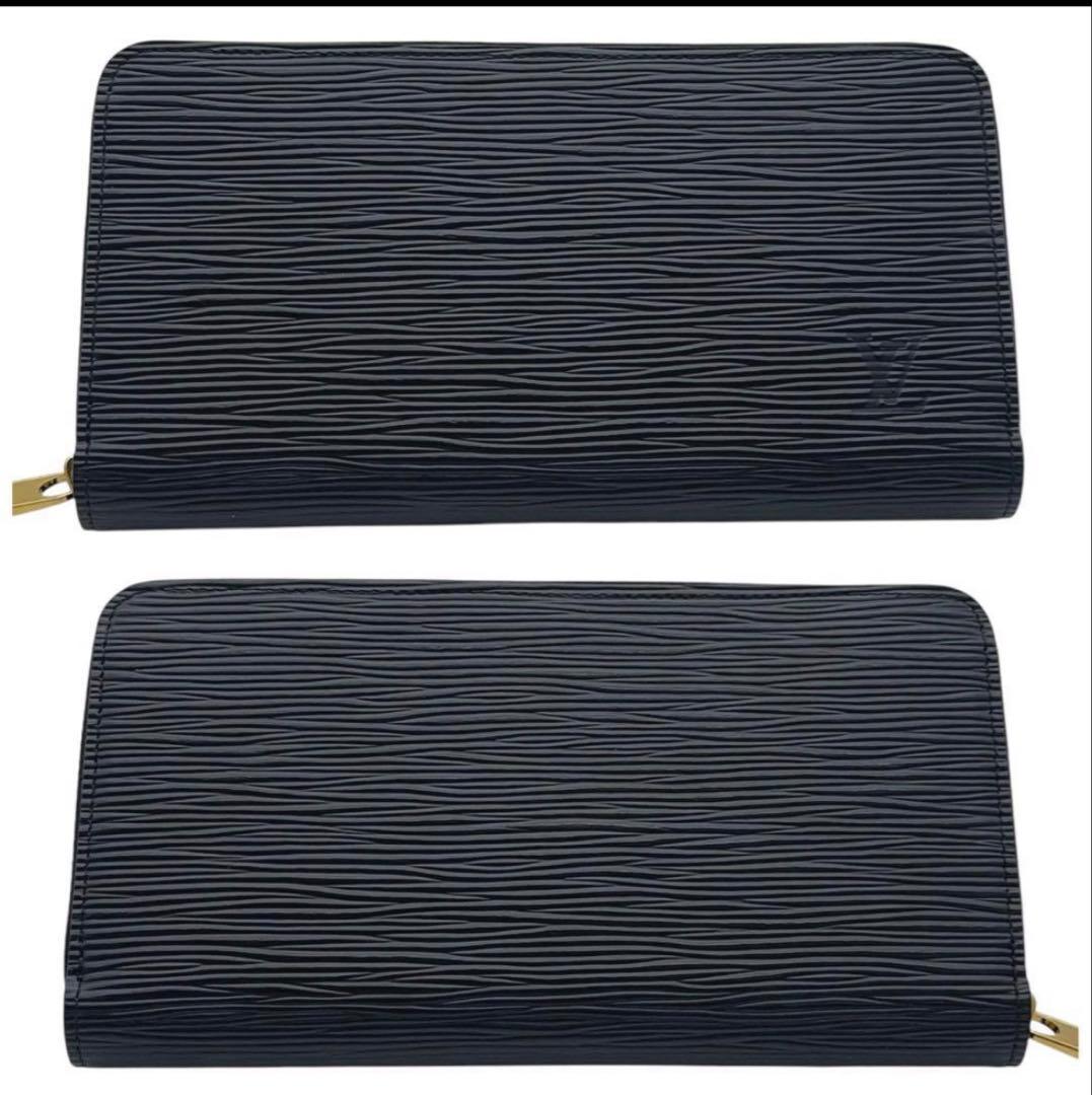 【超極美品】現行モデル ルイヴィトン エピ ジッピーウォレット ノワール 長財布