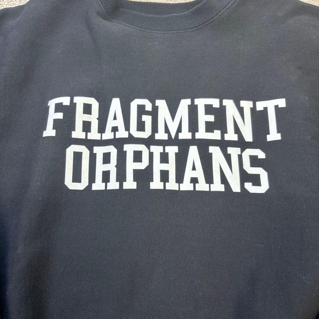 【レア・美品】Mリーグ×FRAGMENT 完売品スウェット 黒　藤原ヒロシ