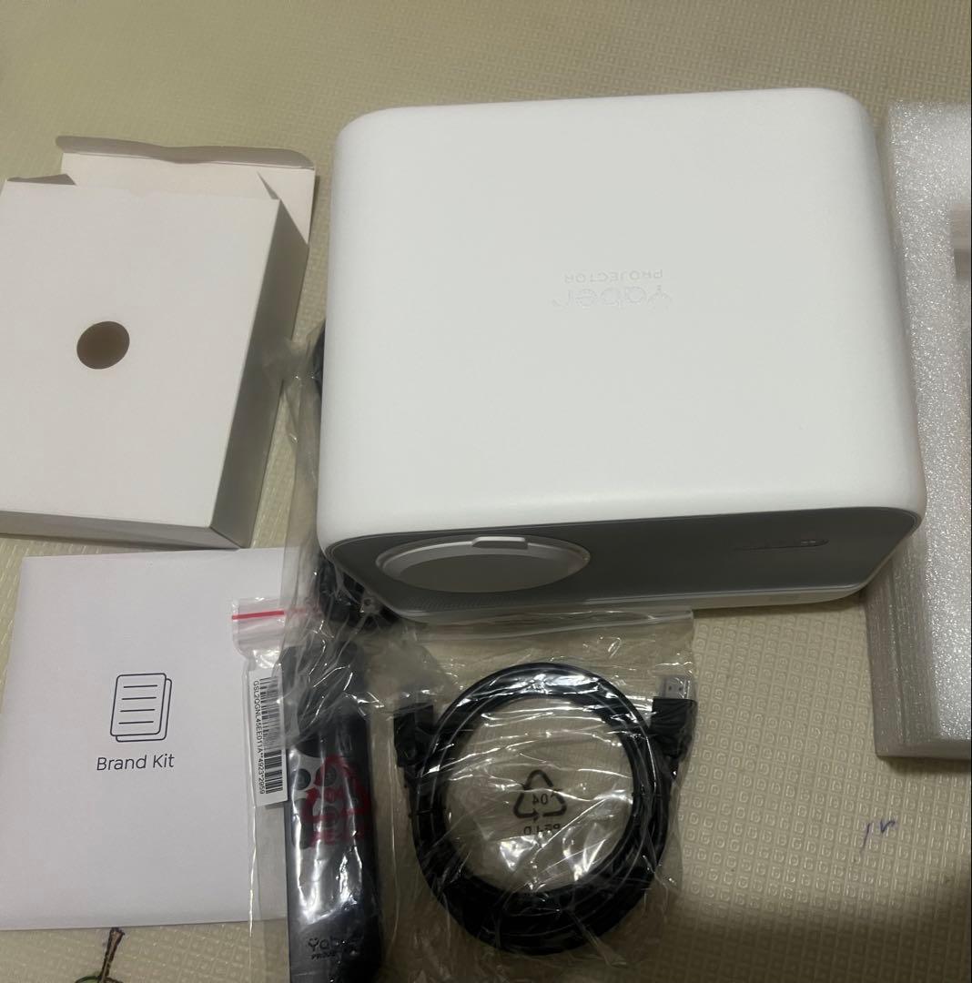 Yaber Projector L2s ホワイト 一回使用