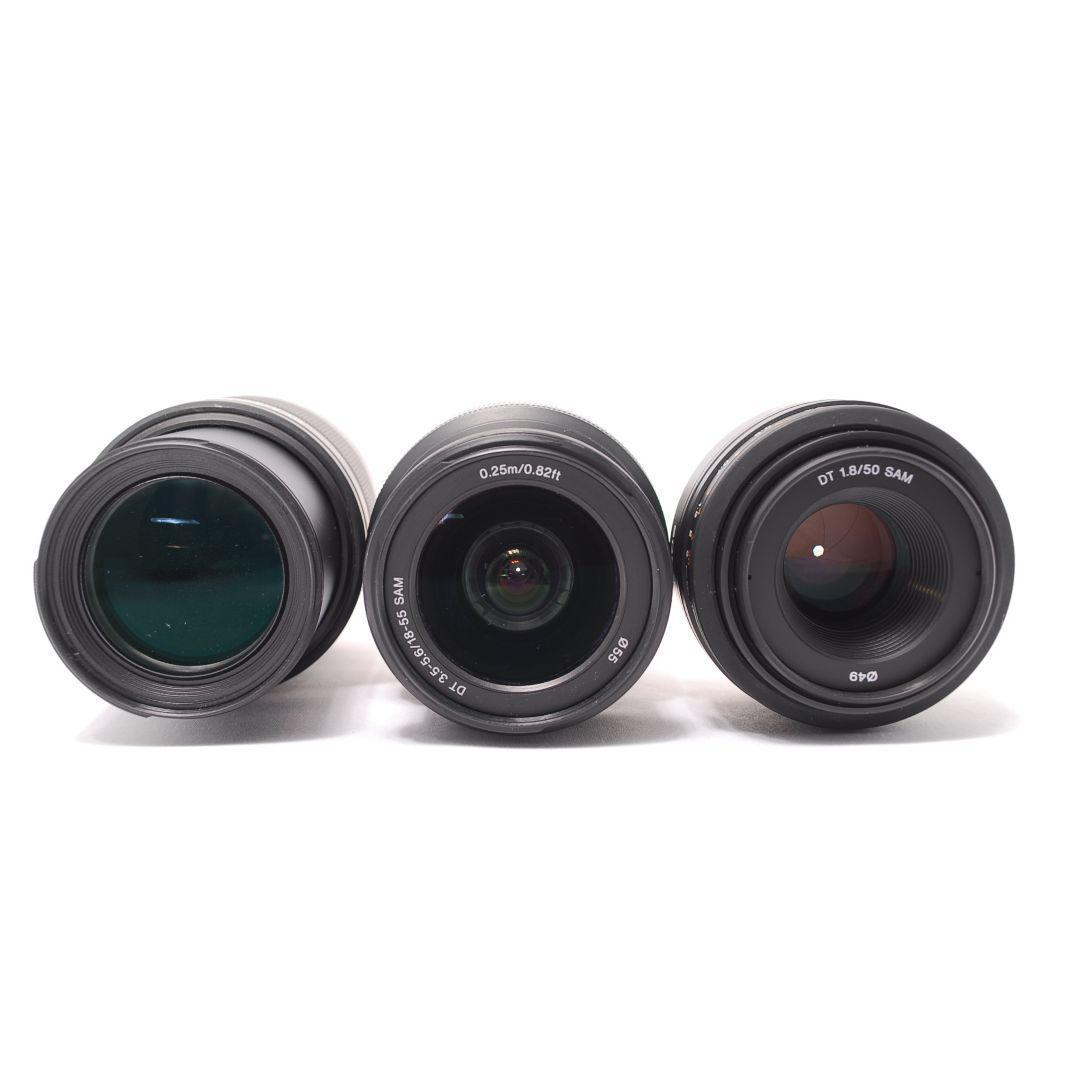 ❤即購入1000円OFF❤ ソニー α65 単焦点 望遠 レンズ3本セット