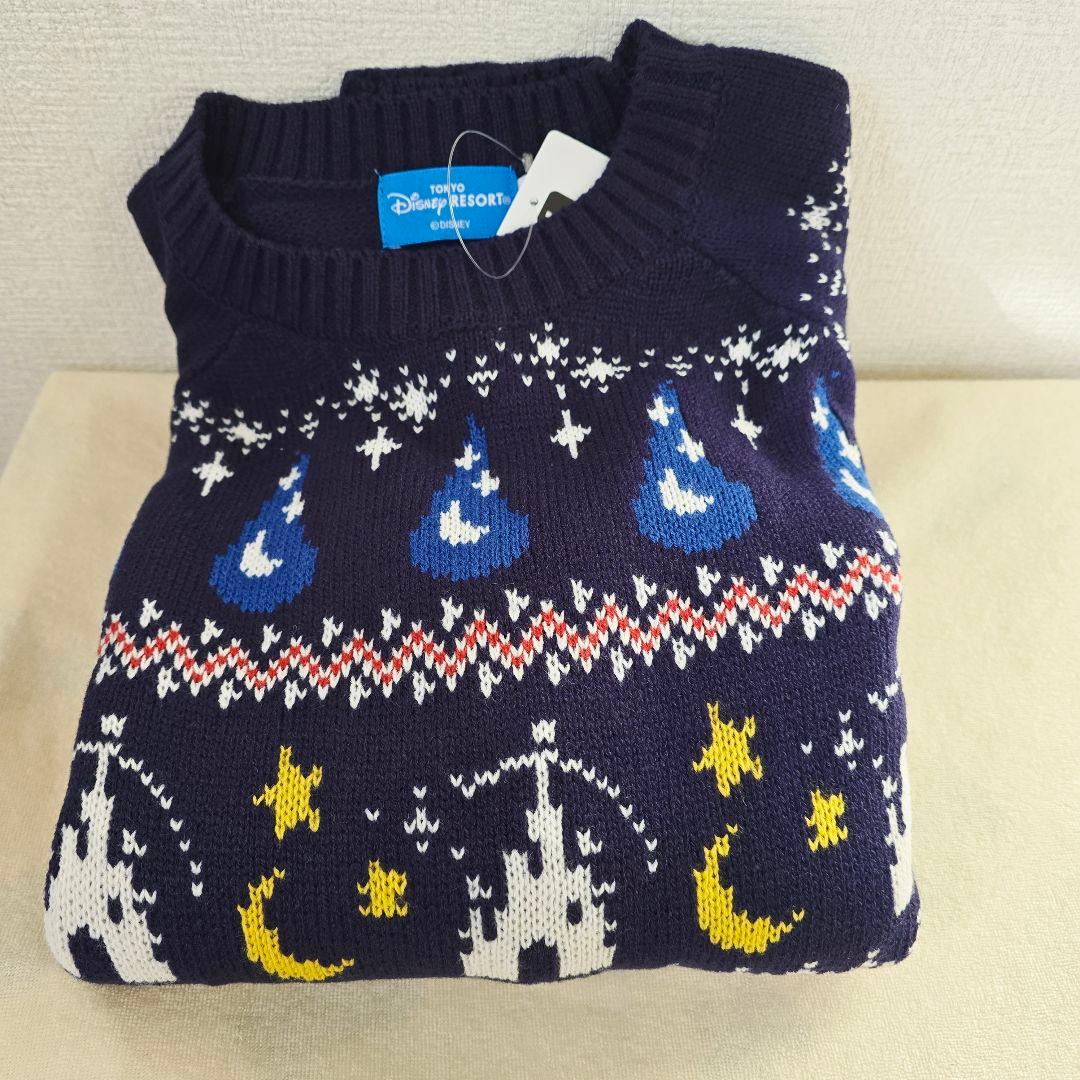 ディズニー　セーター　ミッキー　ファンタジア　魔法使いの弟子