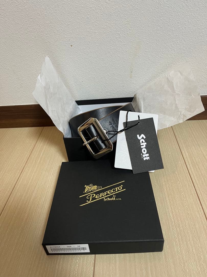 Schott PERFECTO BELT size34 パーフェクトベルト
