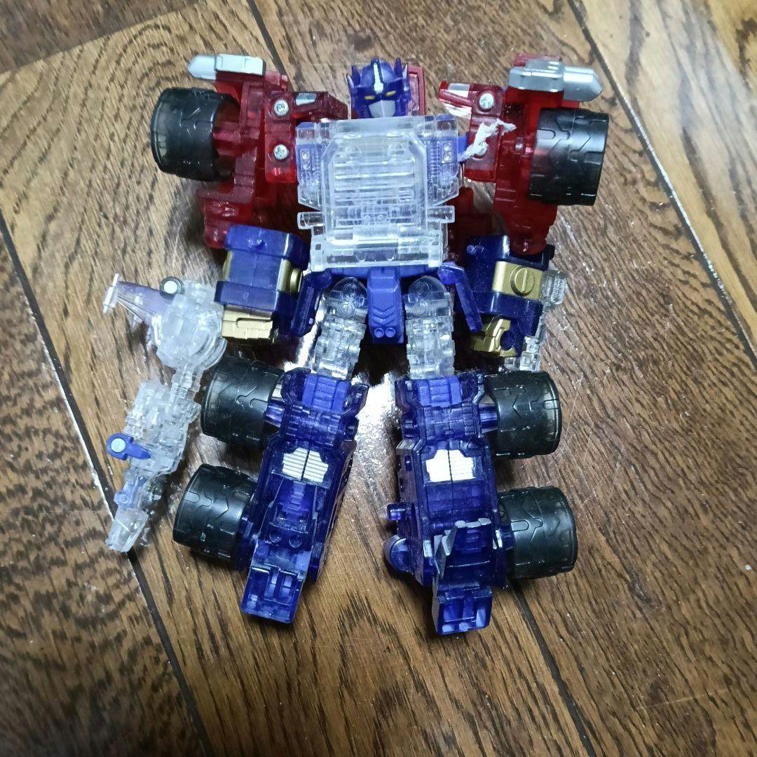 トランスフォーマー　マイクロン伝説　クリスタルコンボイ ジャンク品