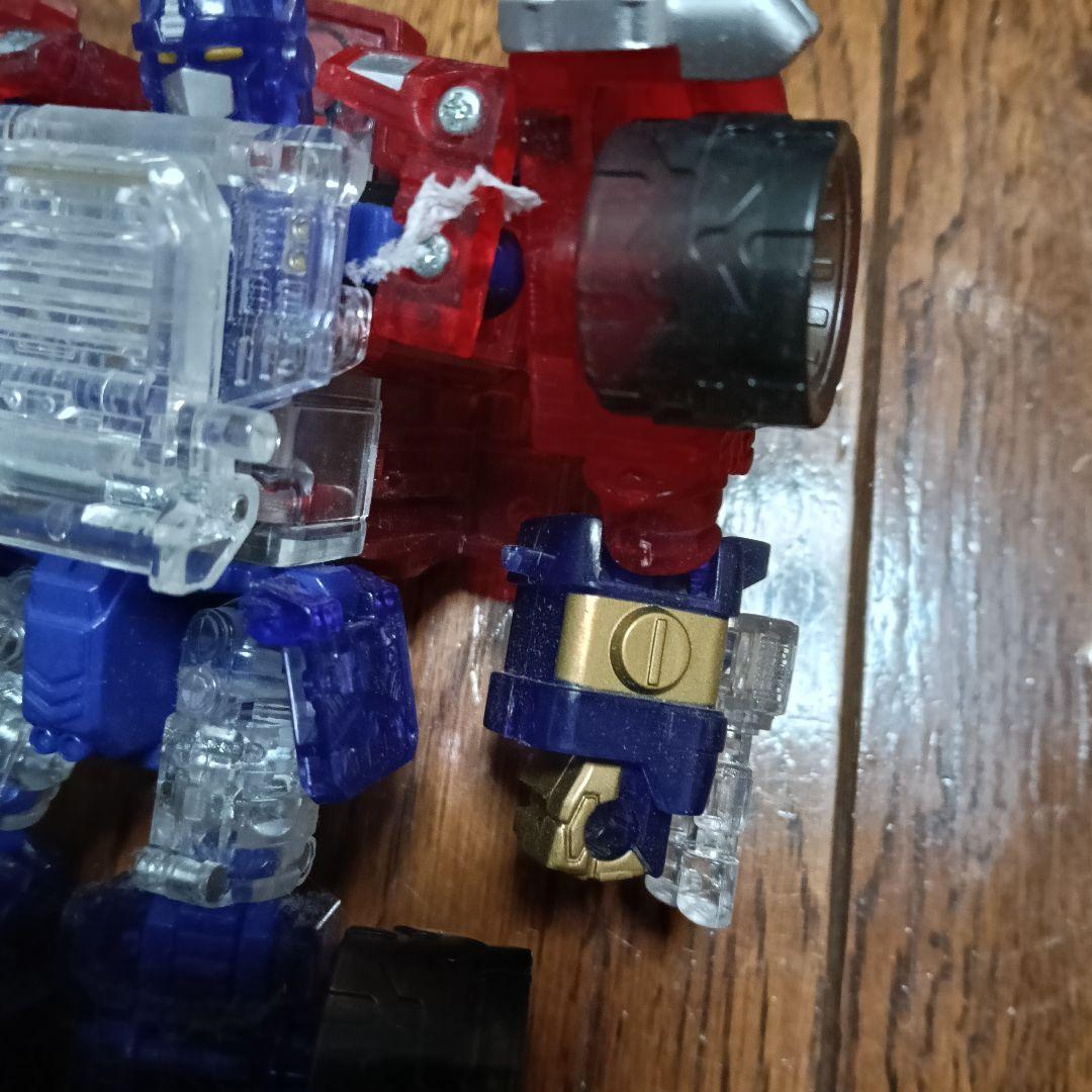トランスフォーマー　マイクロン伝説　クリスタルコンボイ ジャンク品