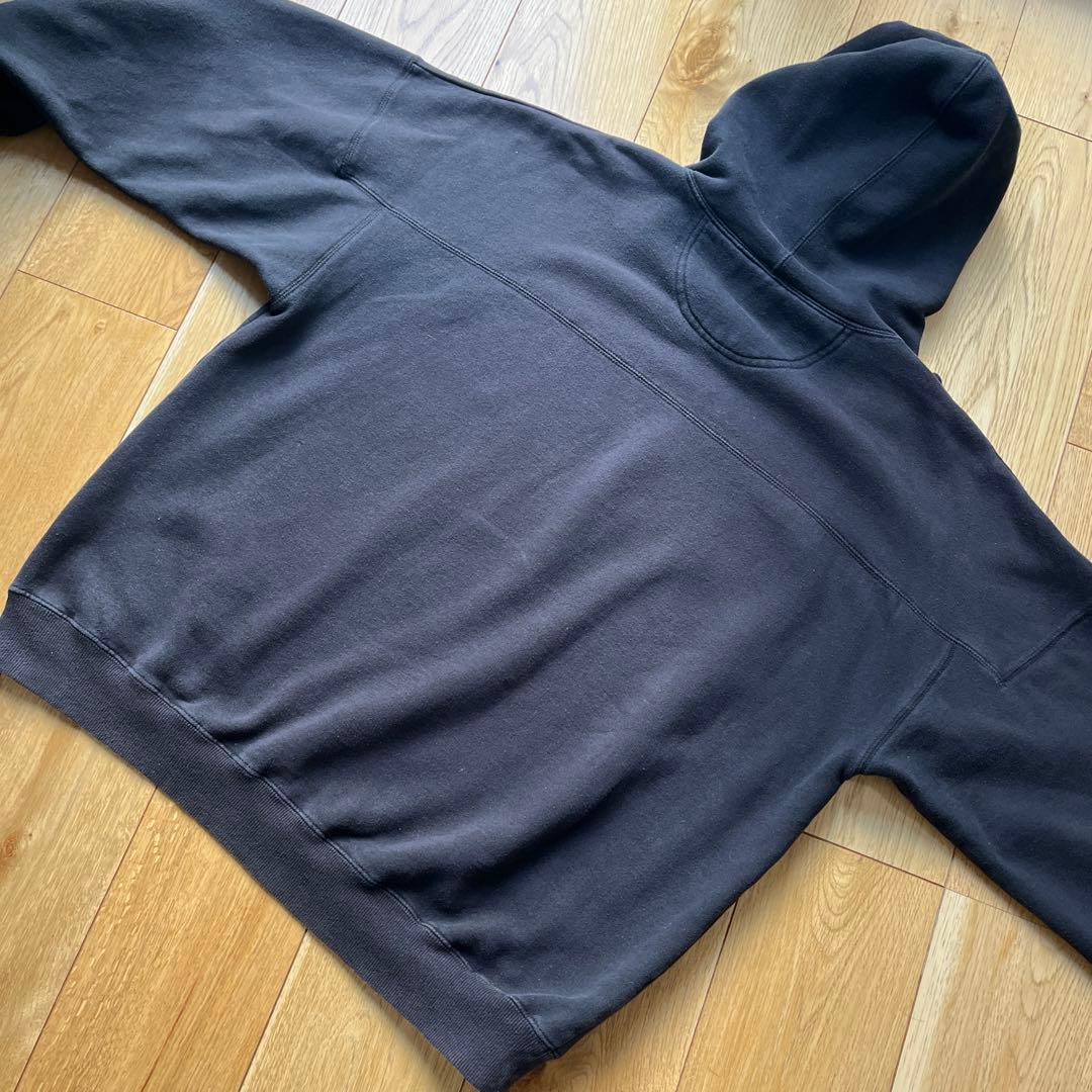 00s　Bigdogs　パーカー　フレイム　ファイヤーパターン　フェード　黒　炎