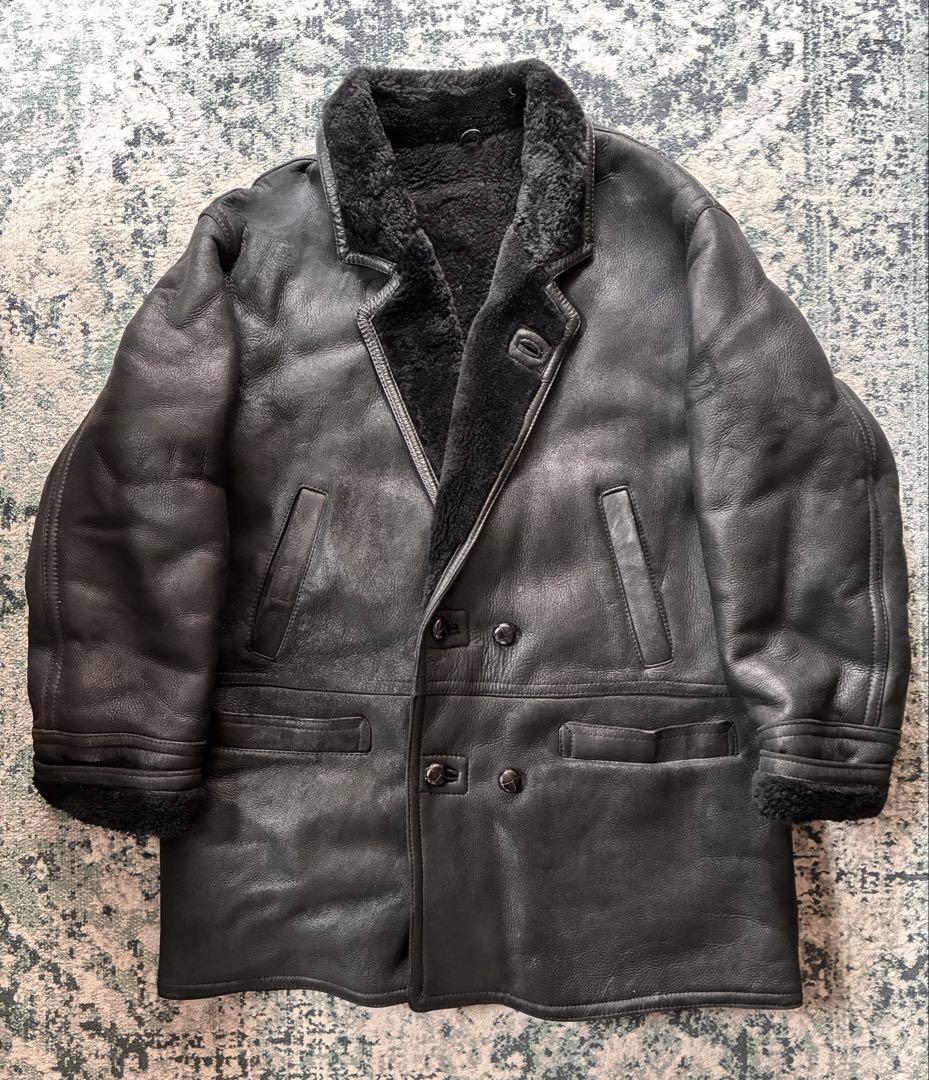 CERABATI ムートンコート ブラック