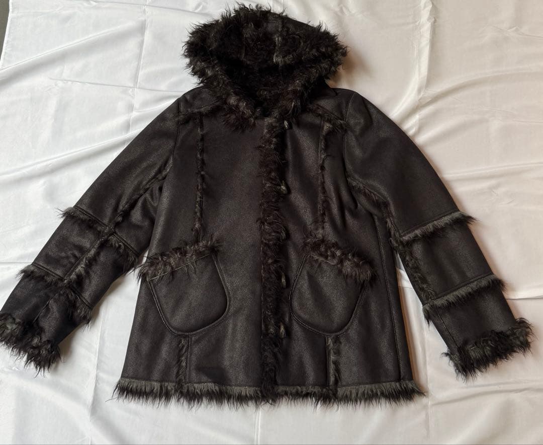 Pervers リバーシブルファージャケット