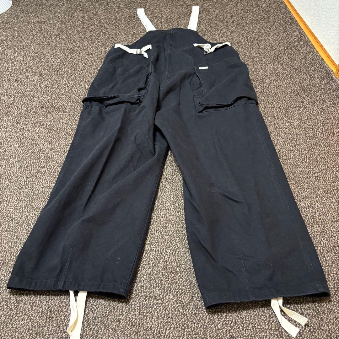 ANGLAN アングラン　バルーン　オーバーオール　ブラック　musinsa