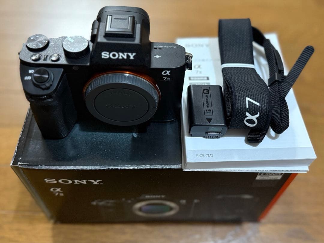 SONY α7 II ミラーレス一眼 本体 おまけ付き‼️