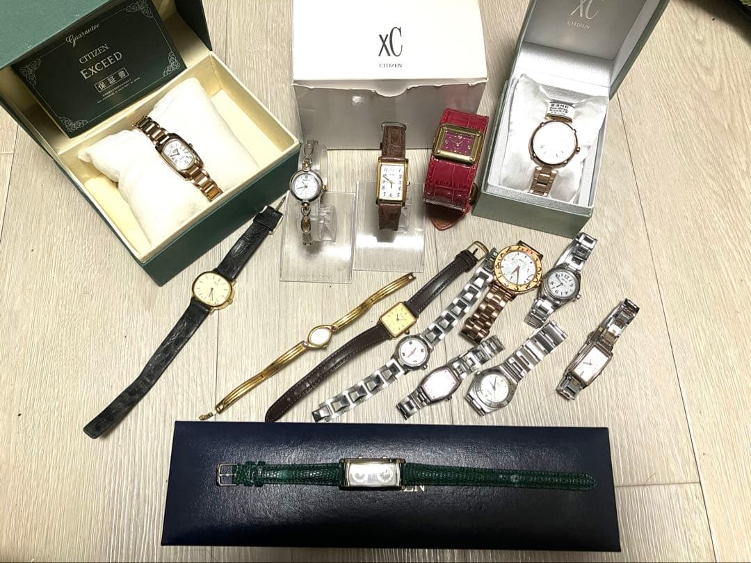 seiko citizen exceed不動 tissot まとめ　時計まとめ