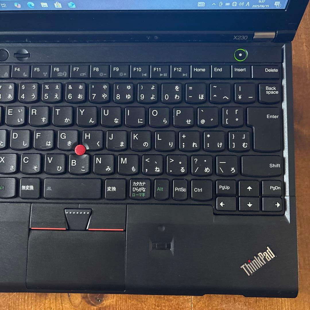 Thinkpad X230 8GB 128GB SSD化 外装美品 少し訳あり