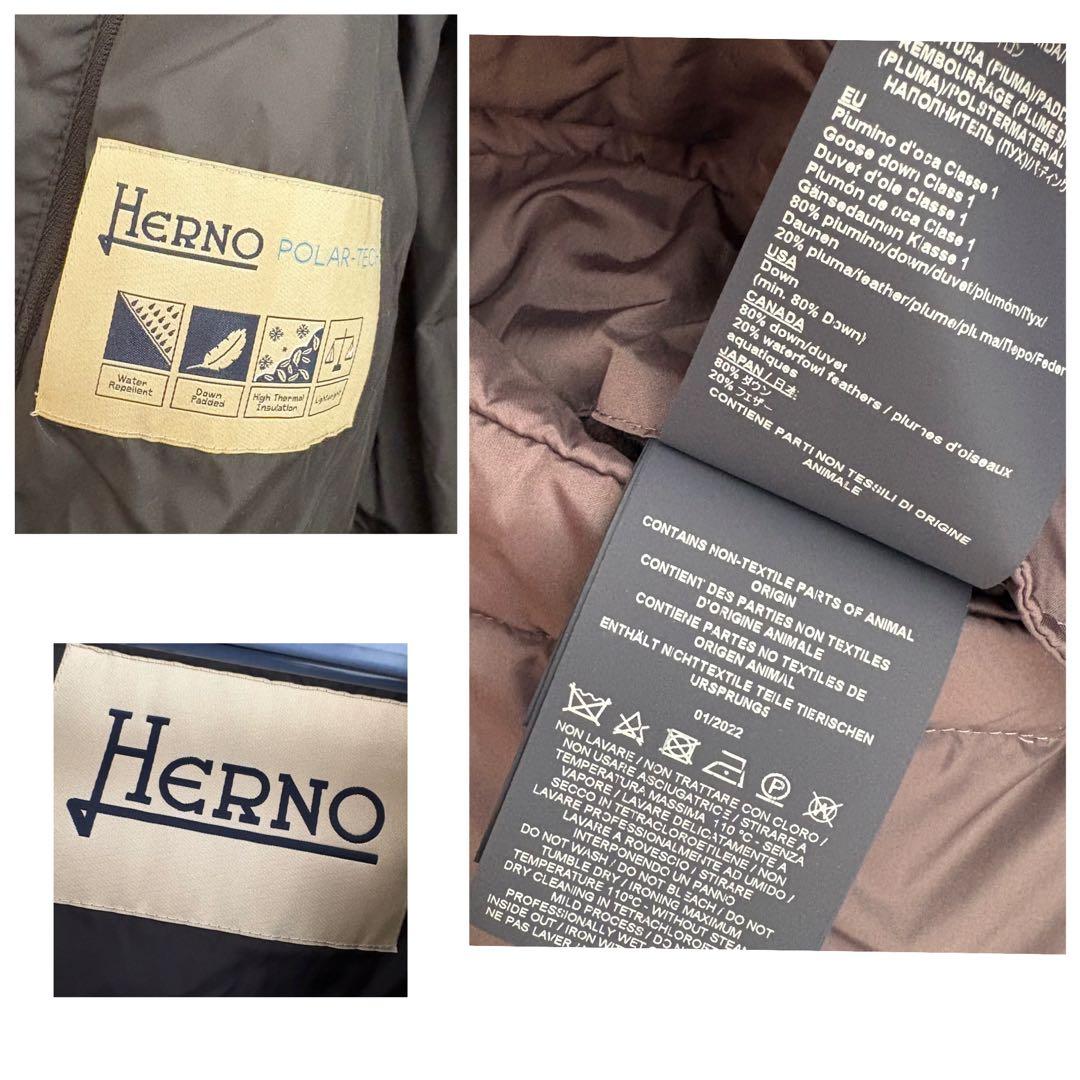 ヘルノ　ダウン　コート　ジャケット　レディース　HERNO ポーラテック