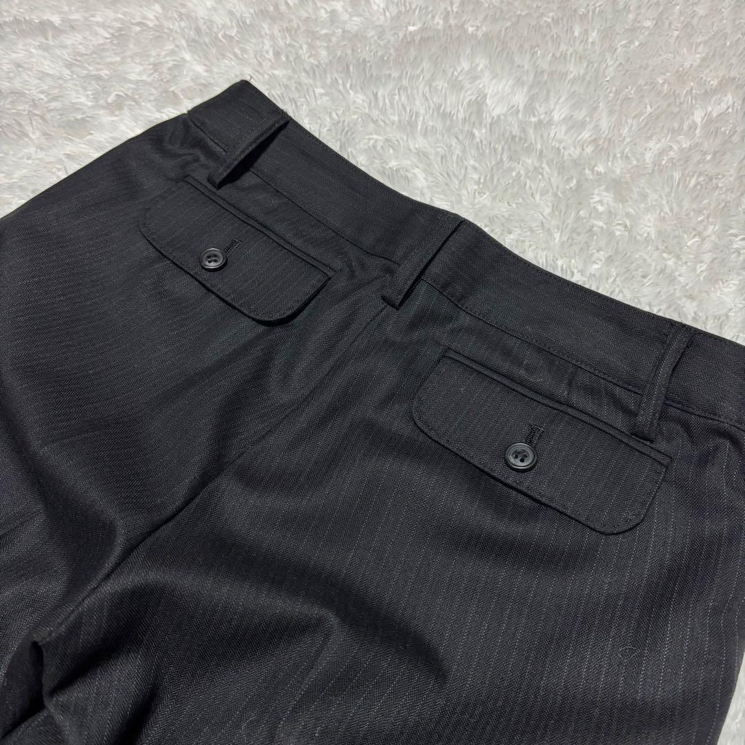 mimihi ELLE ブラック ストライプ シルク 3点セット