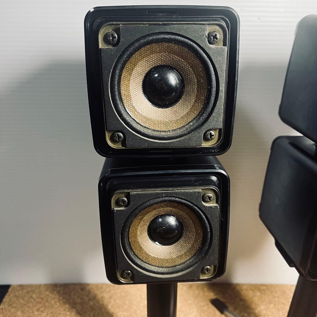 BOSEキューブスピーカーサテライトペア/501Z／専用スタンド2脚