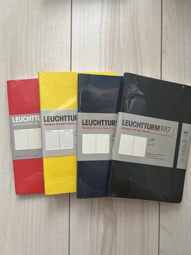 LEUCHTTURM1917 B6+ ノート 4冊セット