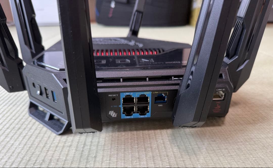 【中古品】ROG Rapture GT-BE98無線LANルーター