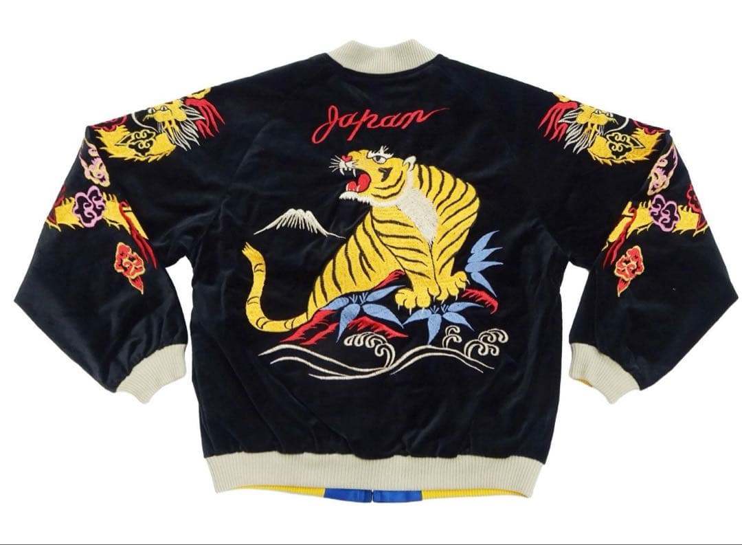 2026年1月2日完売 テーラー東洋 スカジャン 別珍 金色龍 & 金色虎 XL