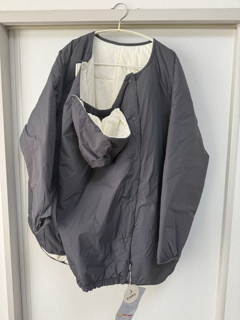 お値下げ中‼️【新品、未使用】konny ママコート　リバーシブル