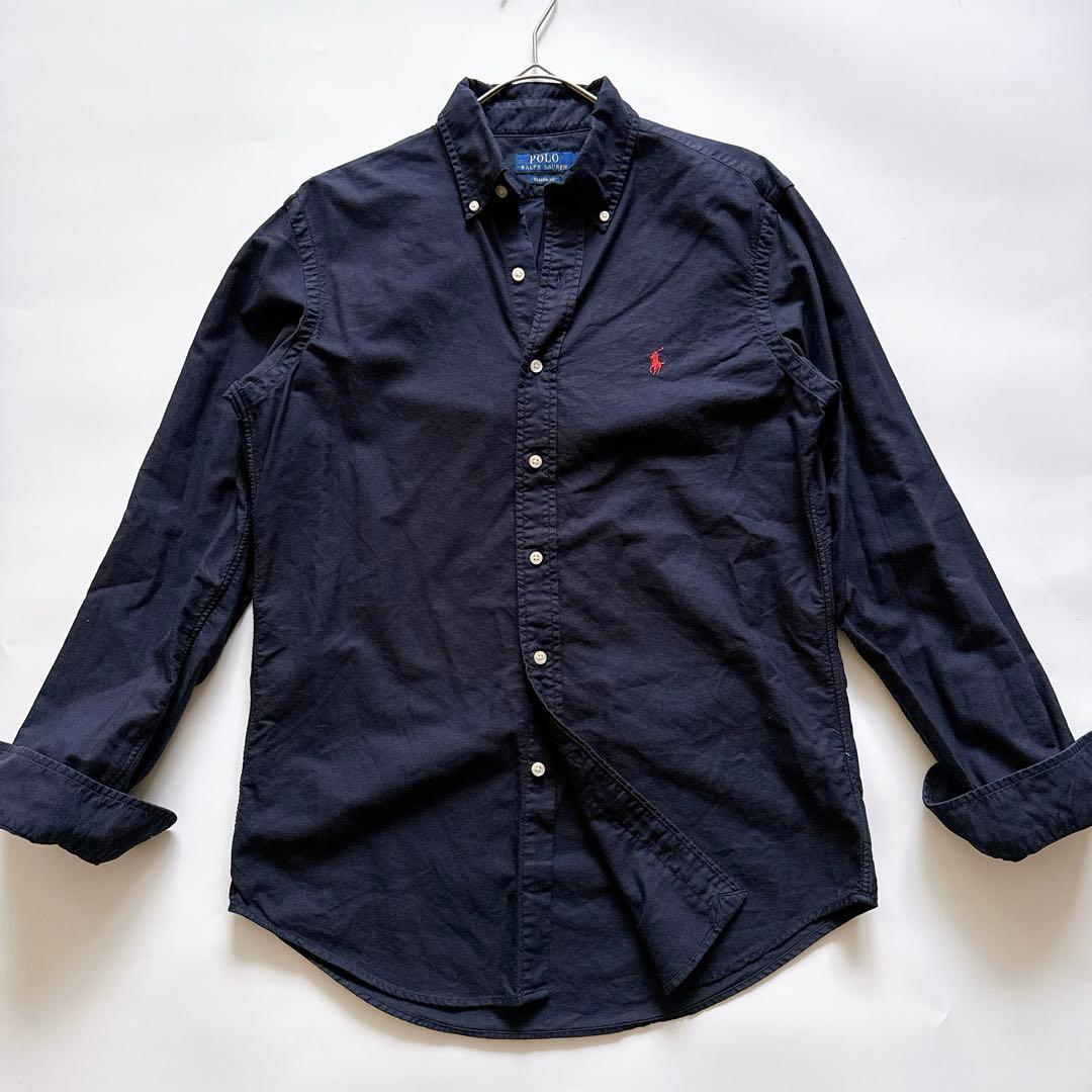 現行QR✨️ポロラルフローレン ガーメントダイオックスフォードシャツ ポニー S