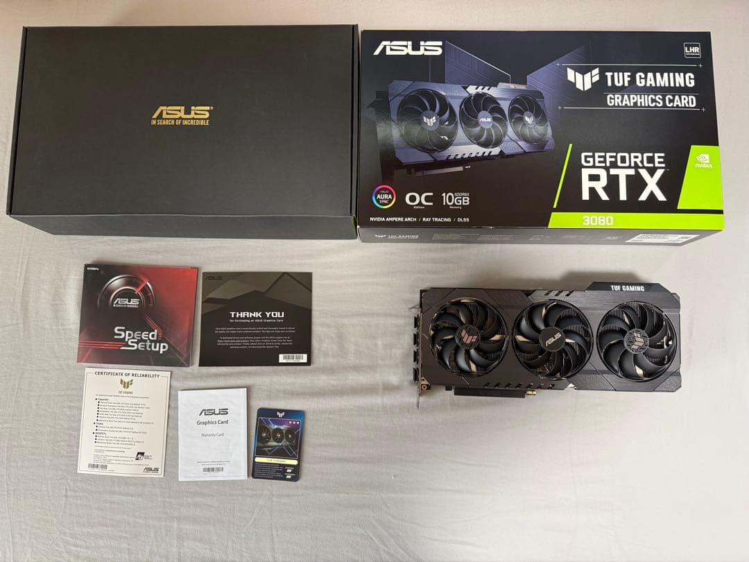 グラフィックボード・グラボ・ビデオカード TUF-RTX3080-O10G-V2-GAMING ASUS