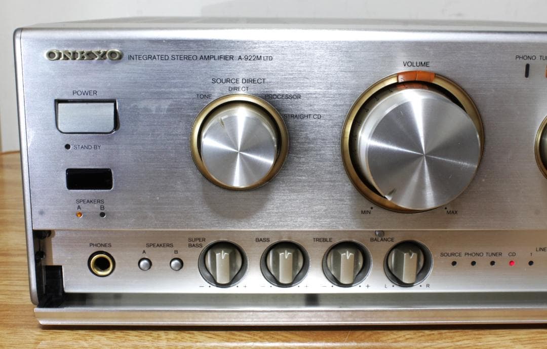 ♪ONKYO ステレオアンプ Ａ－９２２Ｍ ＬＴＤ動作美品【04】♪