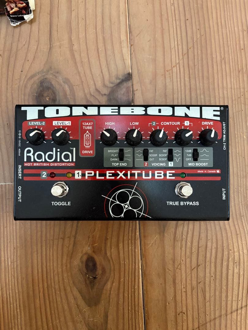 TONEBONE Radial Plexitube ギターエフェクター