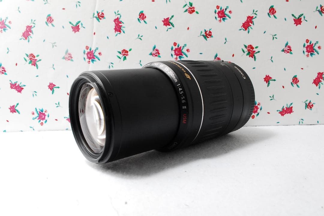 ❤️Canon用❤️55-200mm❤️超望遠❤️ズームレンズ ❤️キャノン