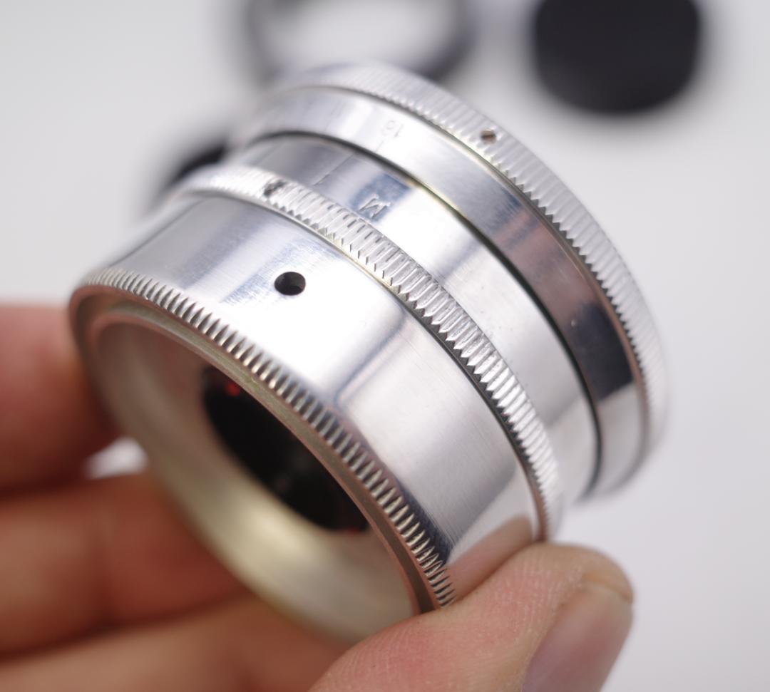 46　美品　ロモ　LOMO スメナ8 40mm F4.0 アダプター付 L39