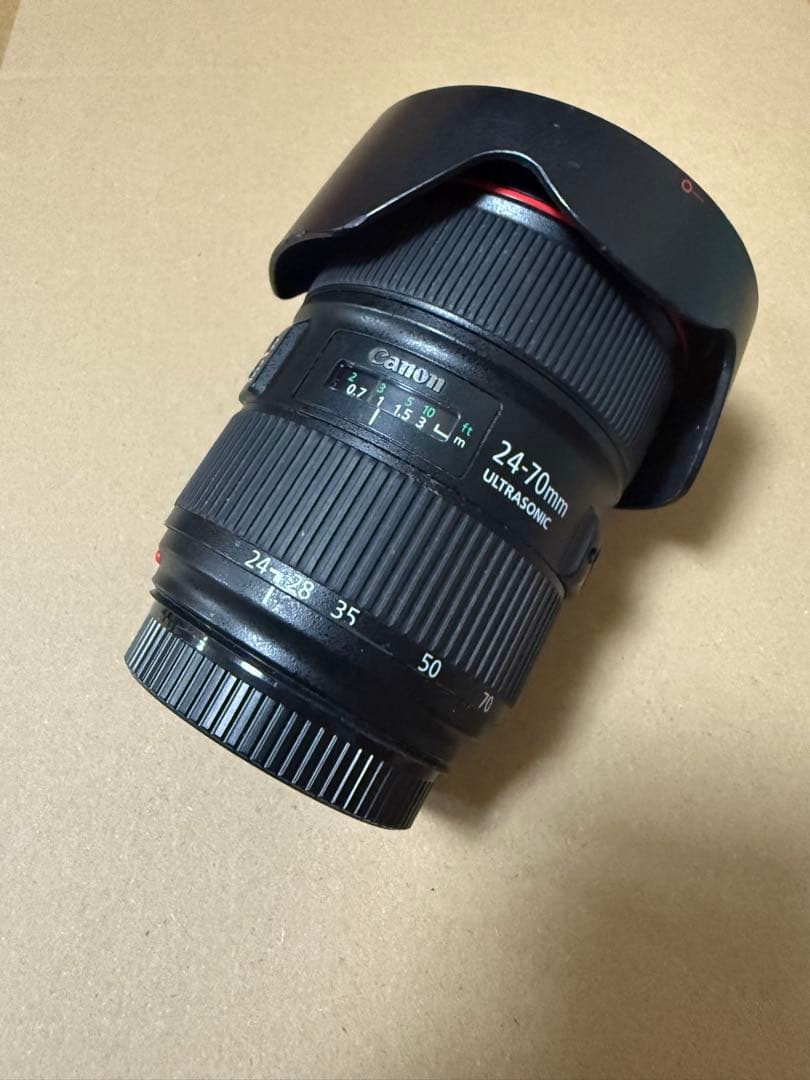 Canon 24-70mm ULTRASONICレンズ