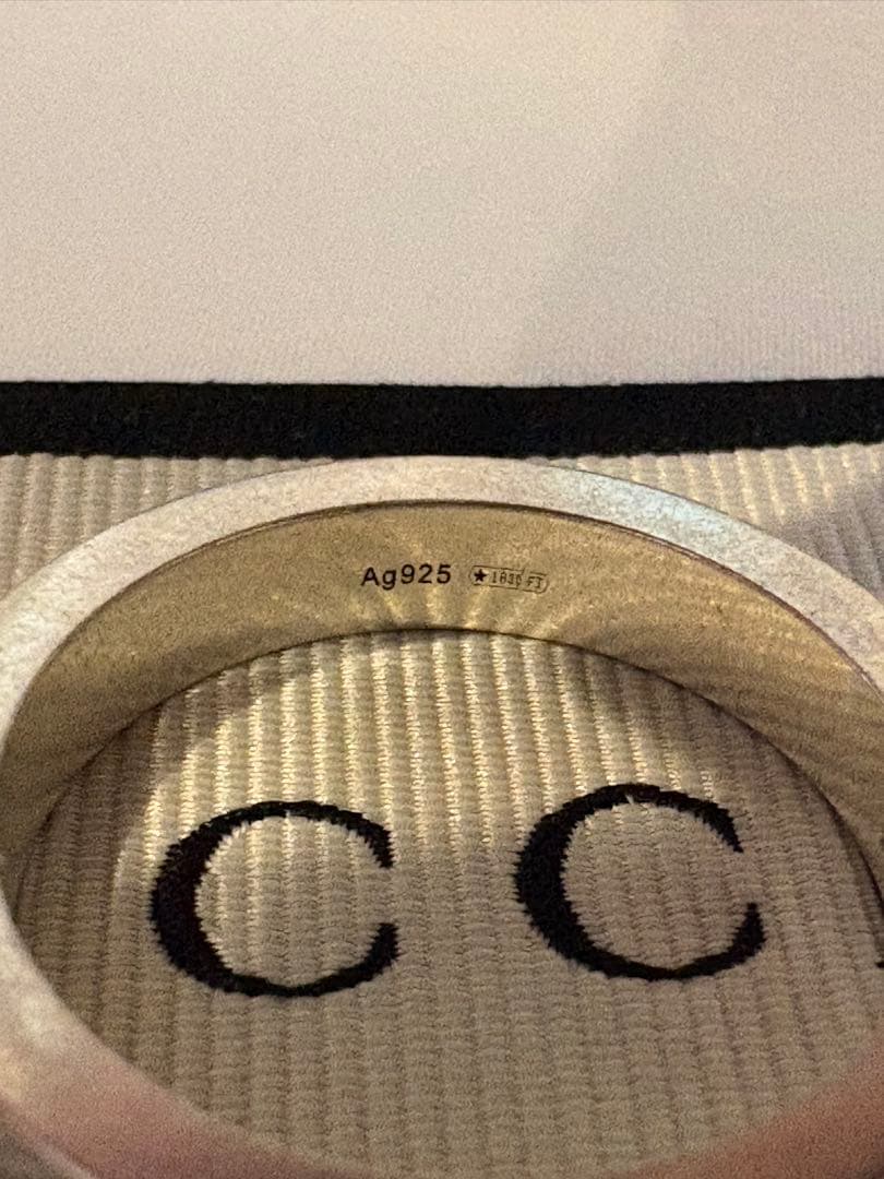 GUCCI ビーリング　silver925 20号