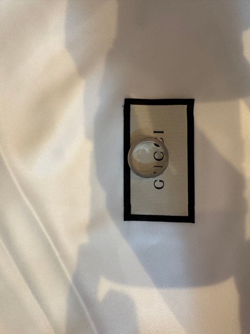 GUCCI ビーリング　silver925 20号