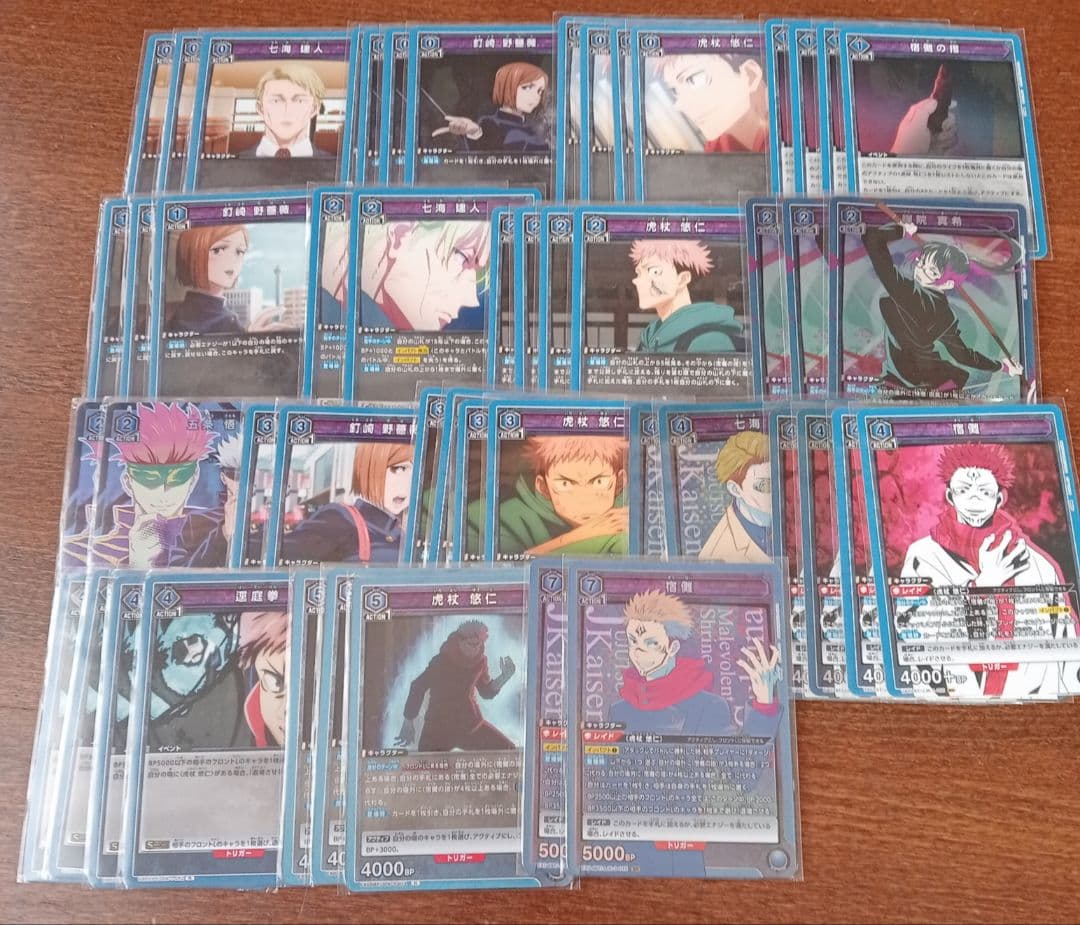 ユニオンアリーナ 引退品 18デッキ+ノーマルカード、ユニチケなど ユニアリ