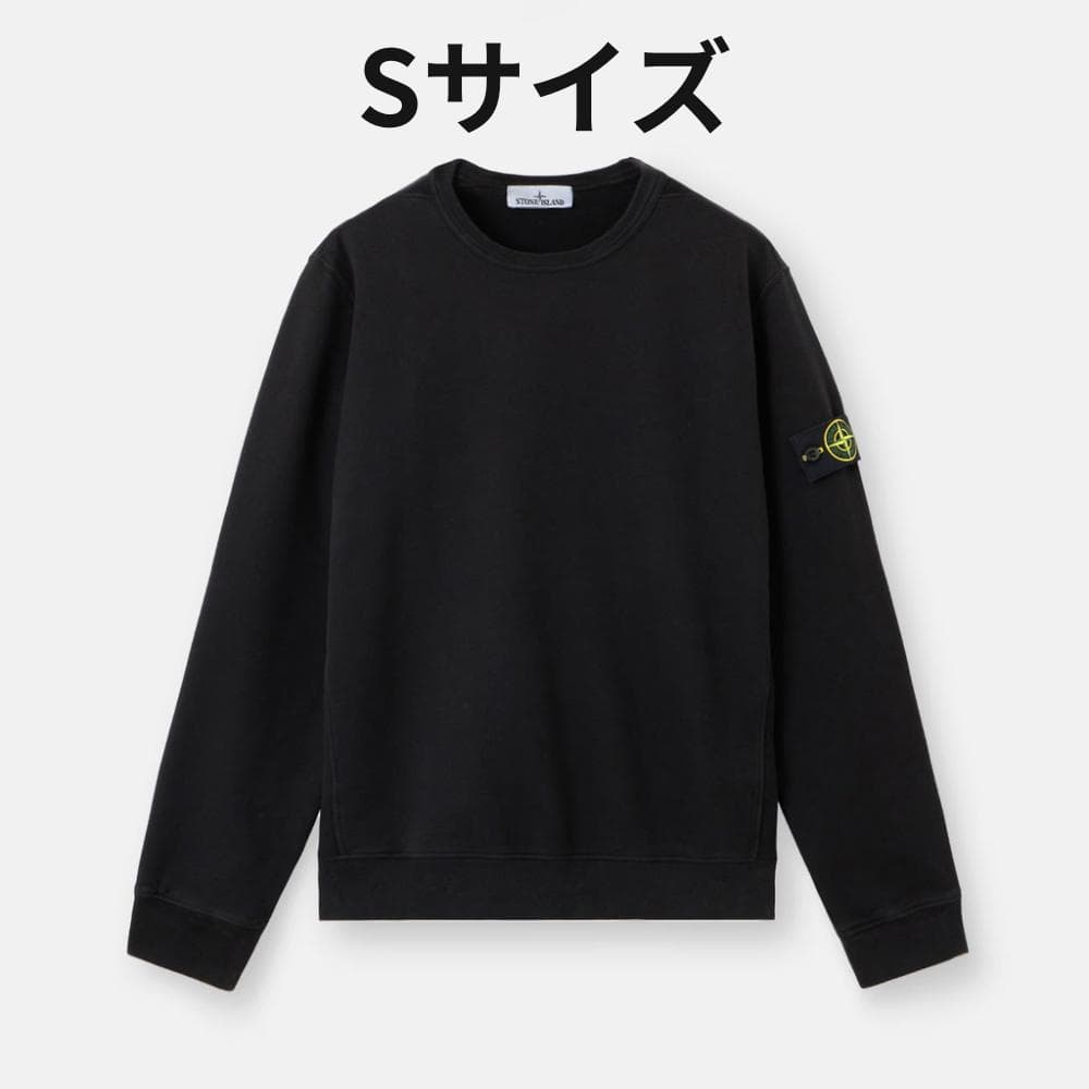 定価59,400円　STONE  6100028 スウェット　黒　S
