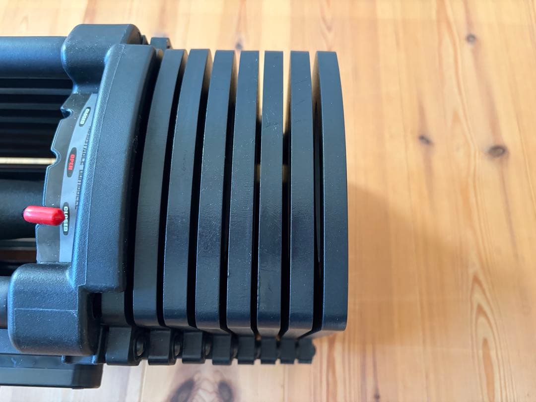 [ほぼ新品]TOP FILM ブロックダンベル 可変式ダンベル42kg②