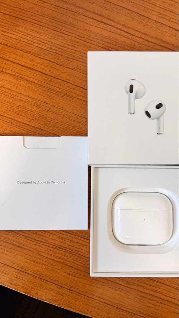 AirPods3本体 ホワイト 充電ケース付き