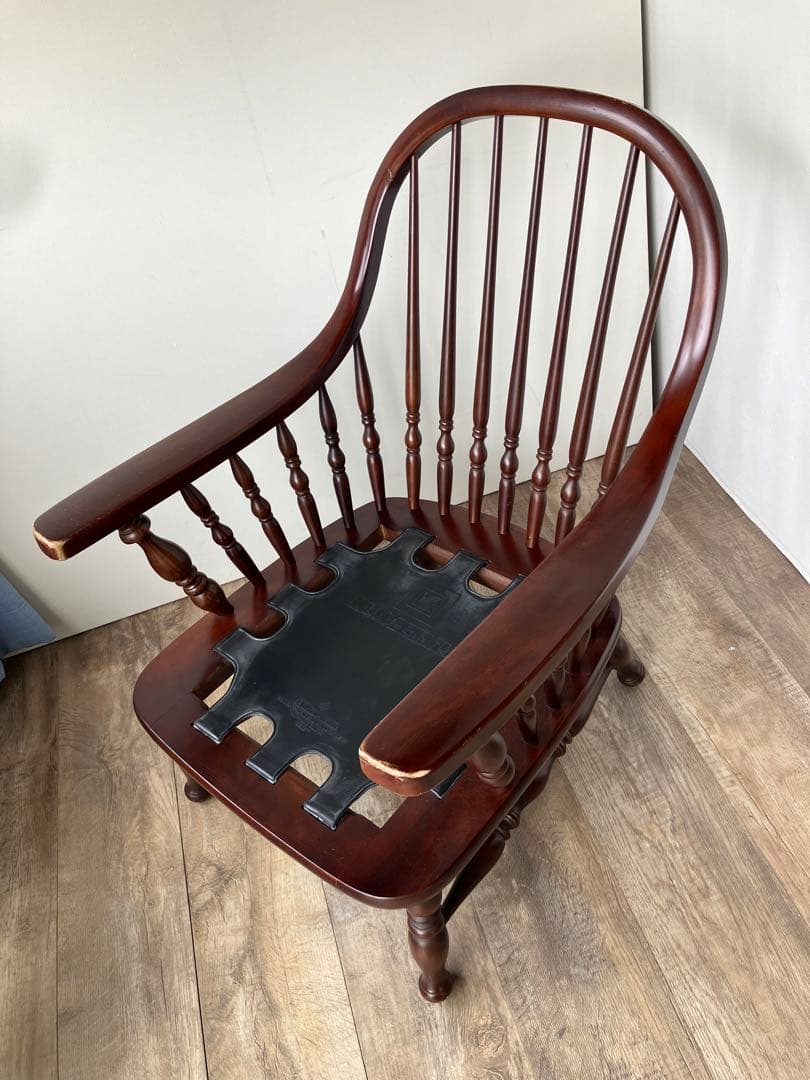 柏木工　飛騨路の家具　アームチェア　1人掛け　ソファ　応接　ヴィンテージ　②