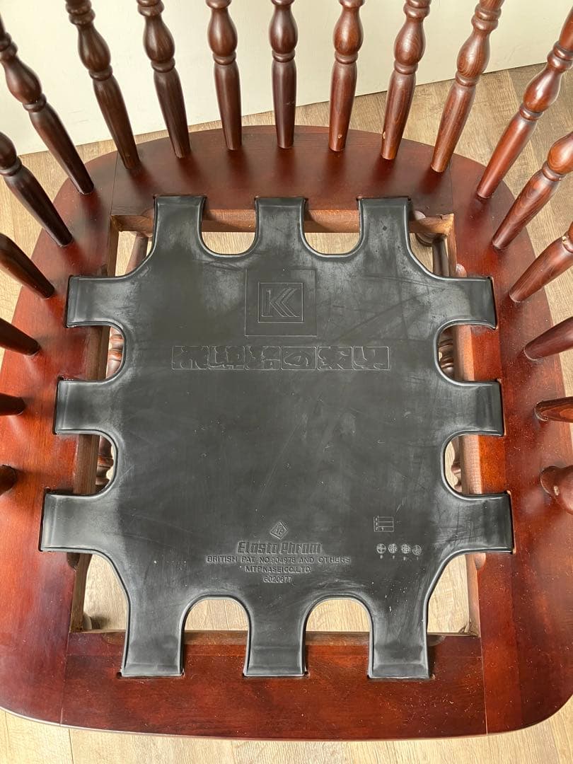 柏木工　飛騨路の家具　アームチェア　1人掛け　ソファ　応接　ヴィンテージ　②