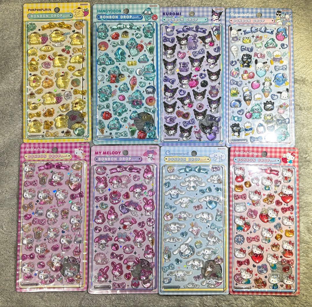 ★24時間以内発送 正規品 ボンボンドロップシール サンリオ 第二弾 8種★
