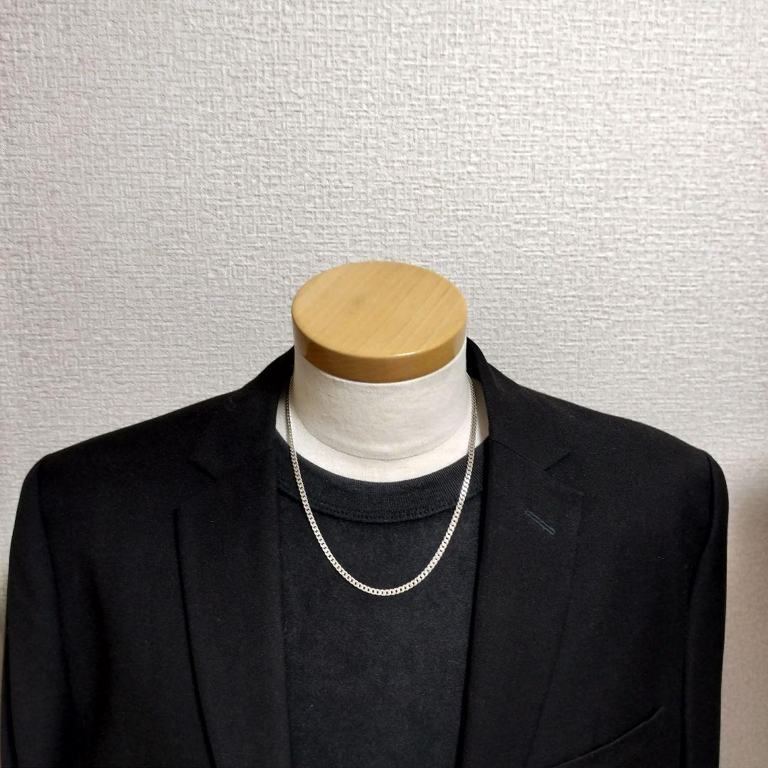 エンポリオ アルマーニ 喜平 ネックレス SV925 EA 50cm シルバー